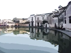 水乡旅游海报