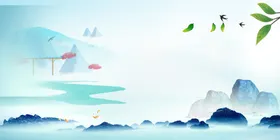 新中式山水房地产景地产高端地产别墅豪宅