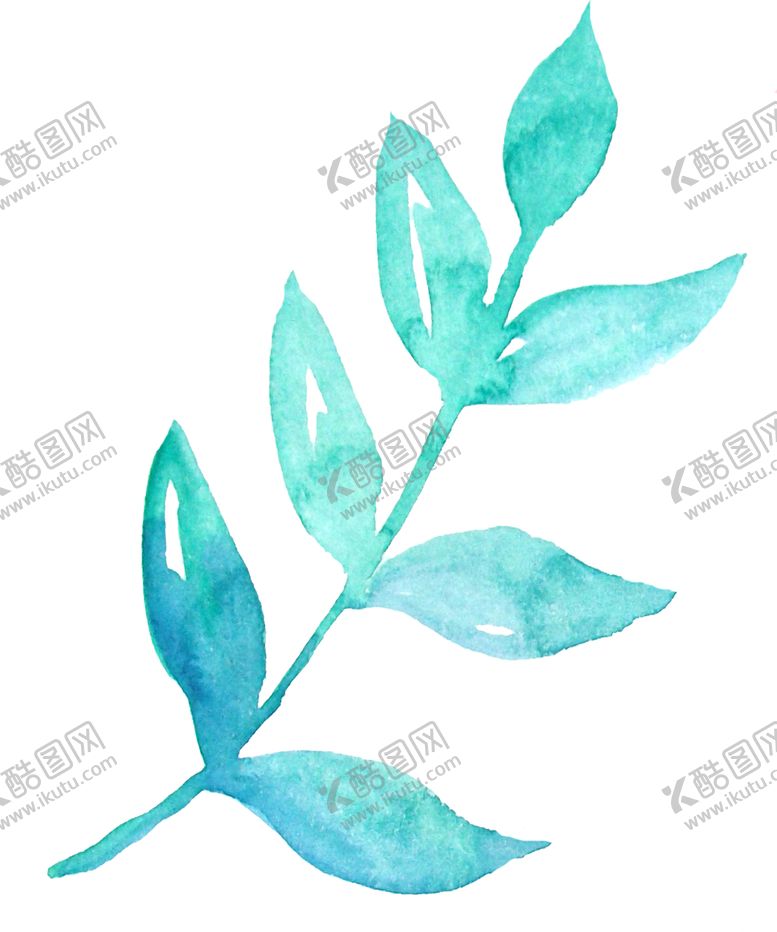 编号：84504010181031425668【酷图网】源文件下载-彩绘枝叶
