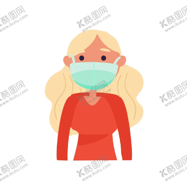 编号：65207310011223208516【酷图网】源文件下载-戴口罩