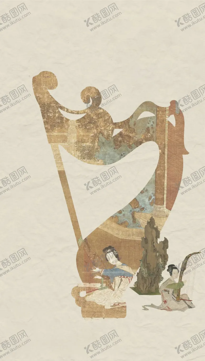 编号：82581802202147525343【酷图网】源文件下载-中国风古画海报