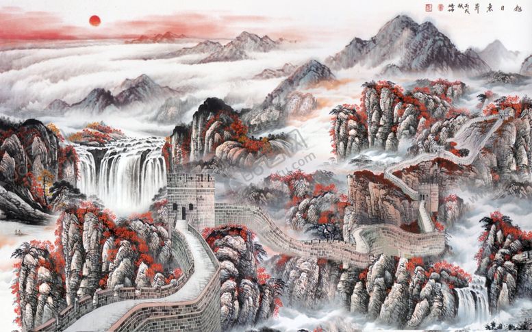 编号：78840506291940372741【酷图网】源文件下载-电视墙背景画