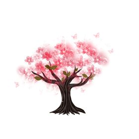 樱花装饰素材