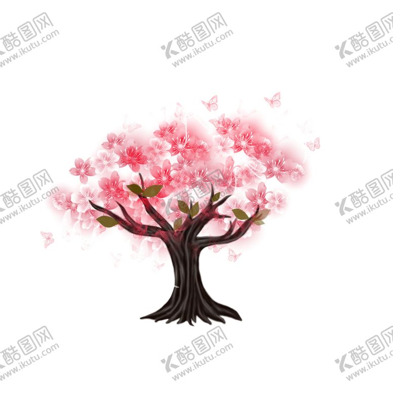 编号：34112709260301335040【酷图网】源文件下载-樱花装饰素材