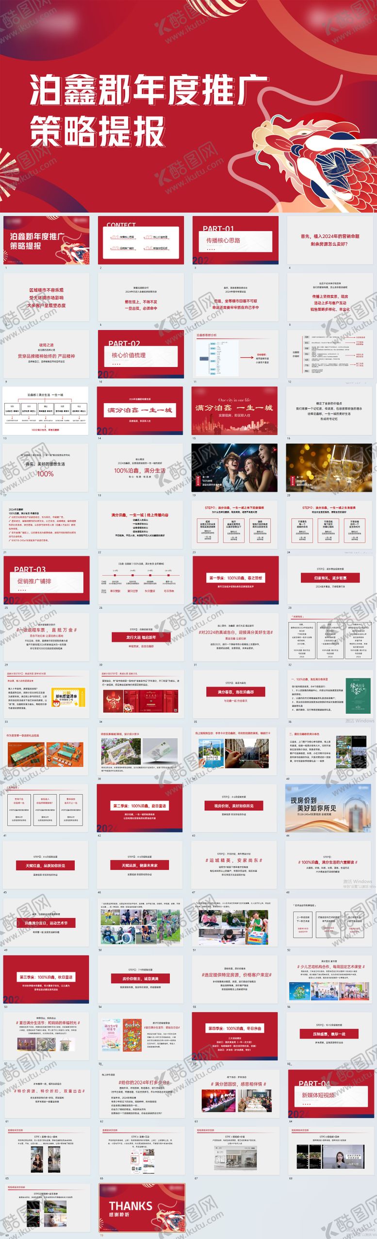 编号：32817105040023318427【酷图网】源文件下载-地产年度推广PPT
