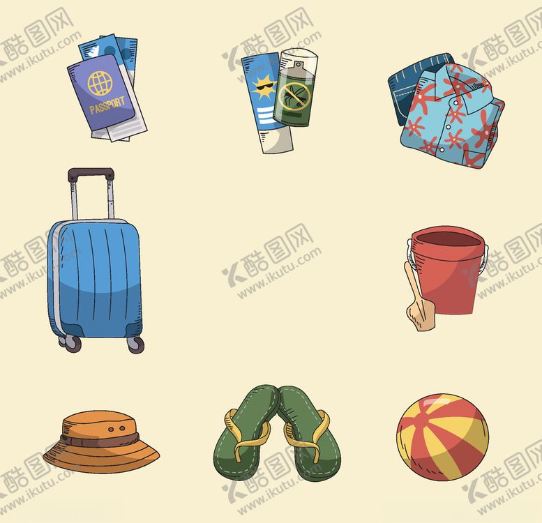 编号：99966106162251159044【酷图网】源文件下载-旅行元素