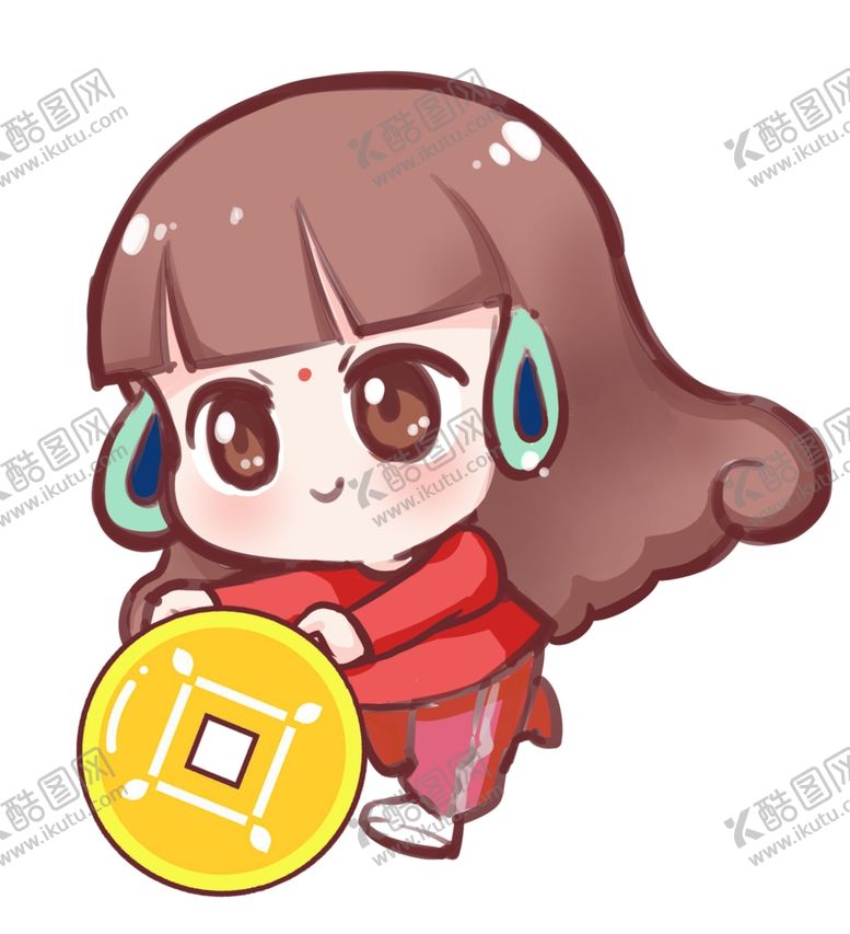 编号：24509307140608482660【酷图网】源文件下载-新年表情吉祥物
