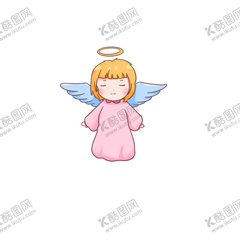 编号：36654006240343524105【酷图网】源文件下载-手绘卡通天使免抠设计元素