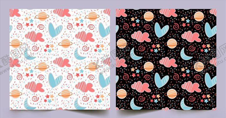 编号：48523710111955169030【酷图网】源文件下载-卡通印花