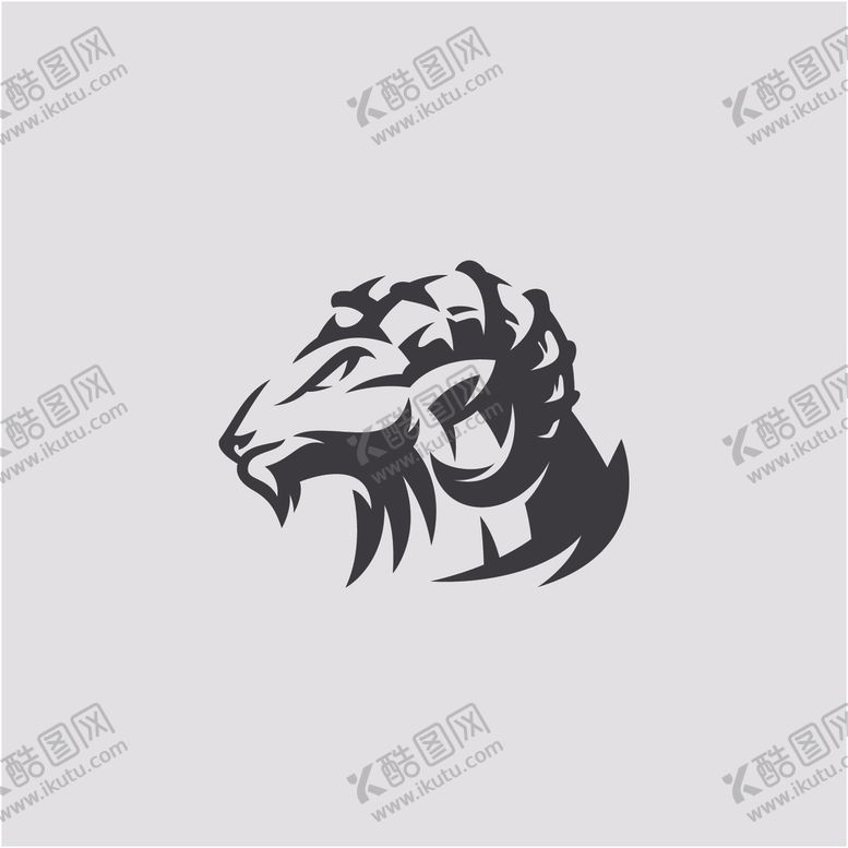 编号：94991610181409326381【酷图网】源文件下载-羊头图标