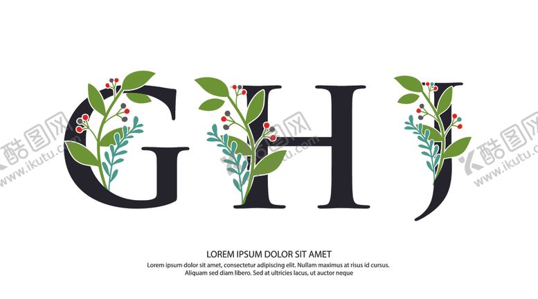 编号：46847910212343174719【酷图网】源文件下载-字母设计