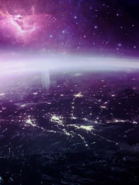 暗色系科幻背景素材