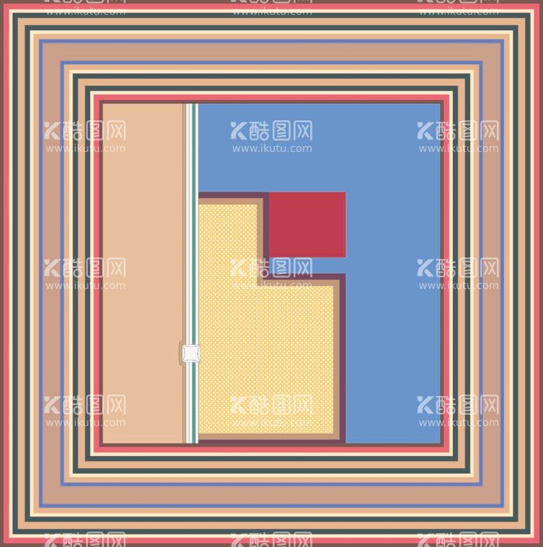 编号：29889412010433155434【酷图网】源文件下载-方巾  几何