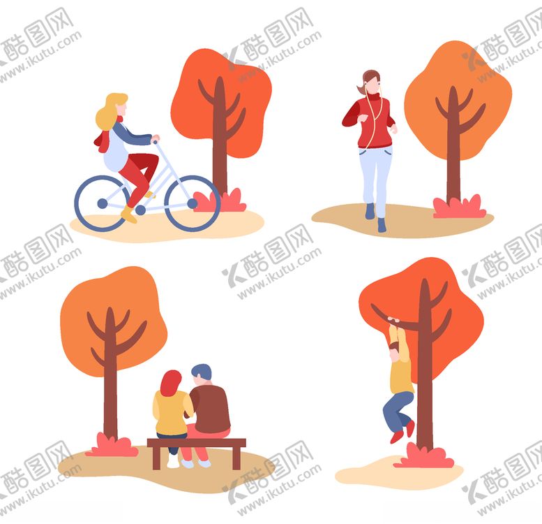 编号：64319004301539106771【酷图网】源文件下载-穿秋装的人
