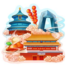 畅游北京海报 