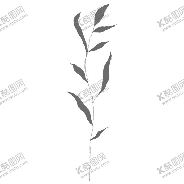 编号：60625805061639068409【酷图网】源文件下载-手绘花藤花纹