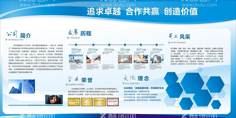 编号：35879711240907022167【酷图网】源文件下载-公司文化墙