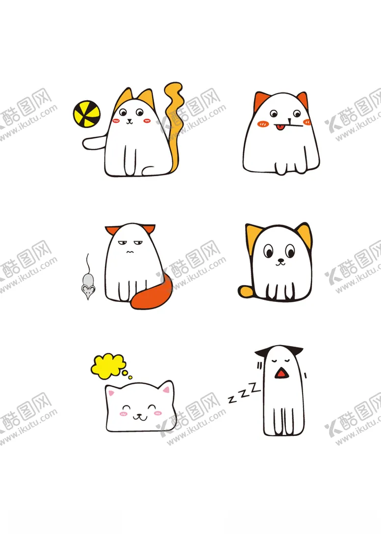 编号：49053906271133038592【酷图网】源文件下载-卡通猫咪