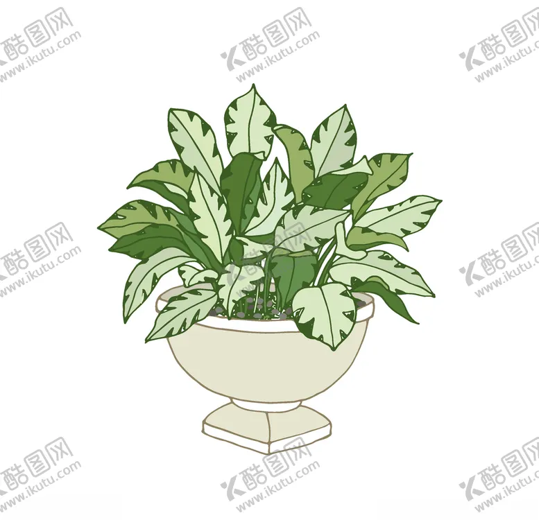 编号：40720607020444447112【酷图网】源文件下载-植物手绘