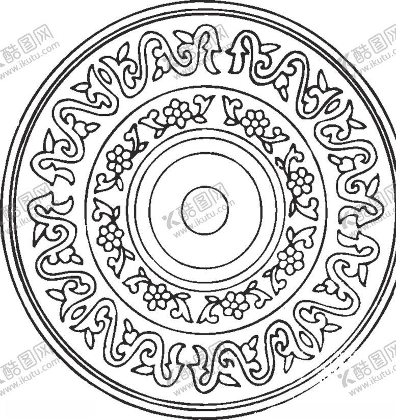 编号：79336609221829406067【酷图网】源文件下载-镂空花图案