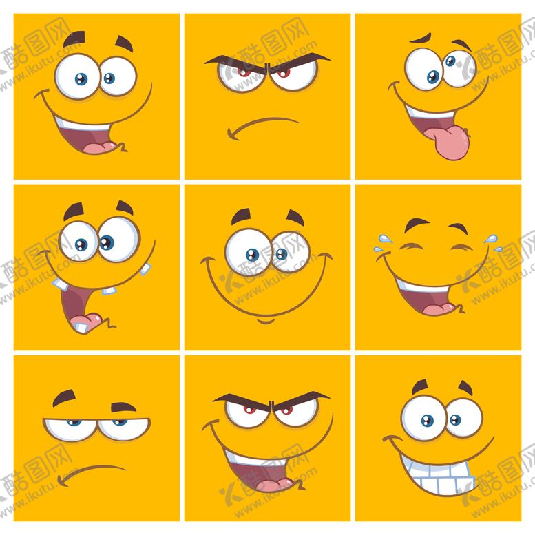 编号：63129211010135292354【酷图网】源文件下载-卡通表情