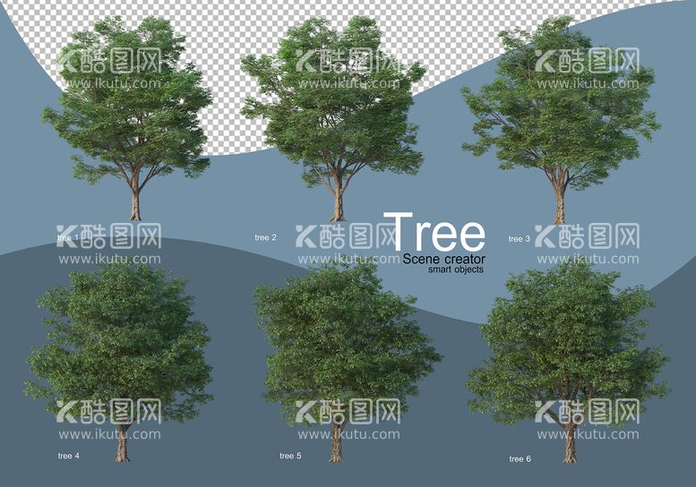 编号：76830511190336588237【酷图网】源文件下载-高清树木透明背景素材