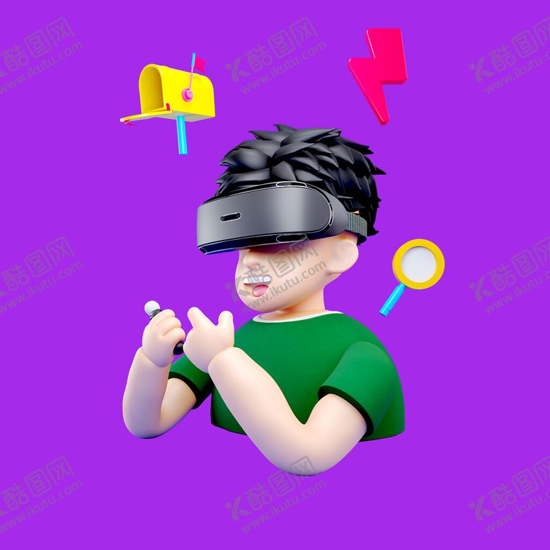 编号：96481509151554565261【酷图网】源文件下载-3D动画男孩3D素材3D人物