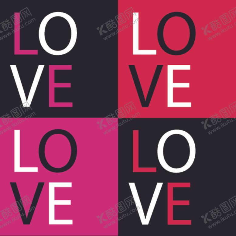 编号：86610904220718199627【酷图网】源文件下载-无缝爱情底纹