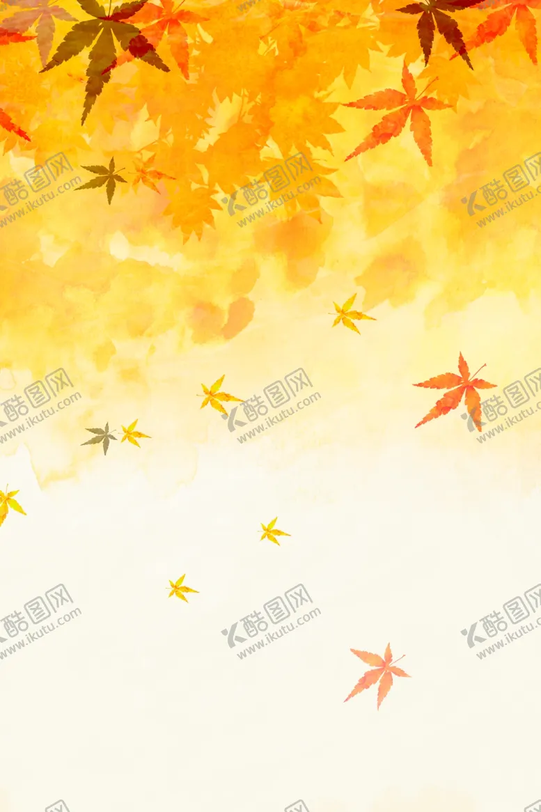 编号：70198003311900591223【酷图网】源文件下载-秋天枫叶背景