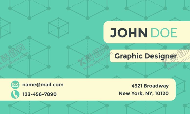 编号：58188610060800182479【酷图网】源文件下载-商业名片