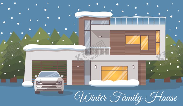 编号：44391710061642416158【酷图网】源文件下载-扁平化房屋