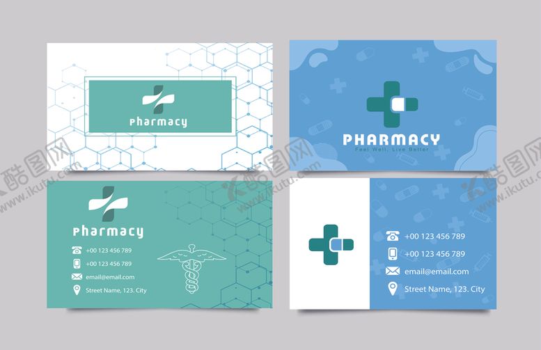 编号：98977004040127496613【酷图网】源文件下载-药店名片