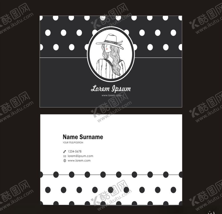 编号：16439810311425134569【酷图网】源文件下载-简约名片