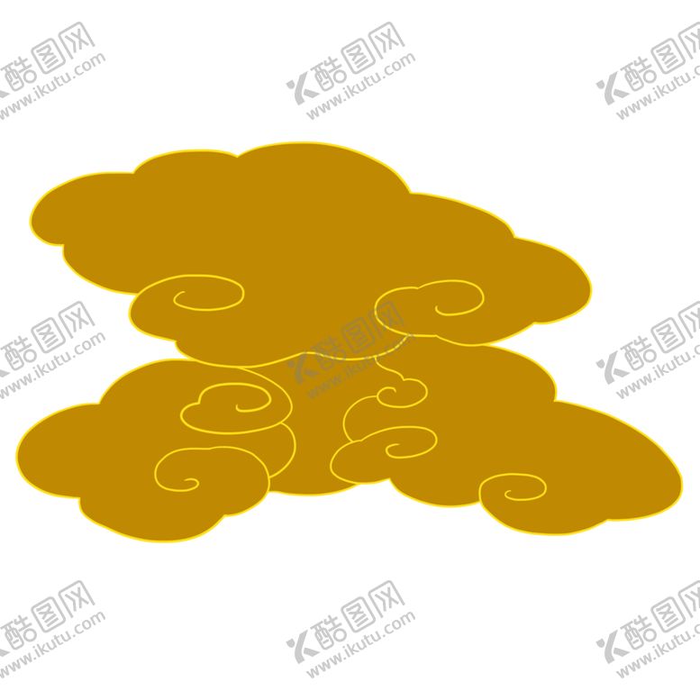 编号：52145407070635557514【酷图网】源文件下载-金色祥云