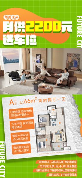 地产户型大字报