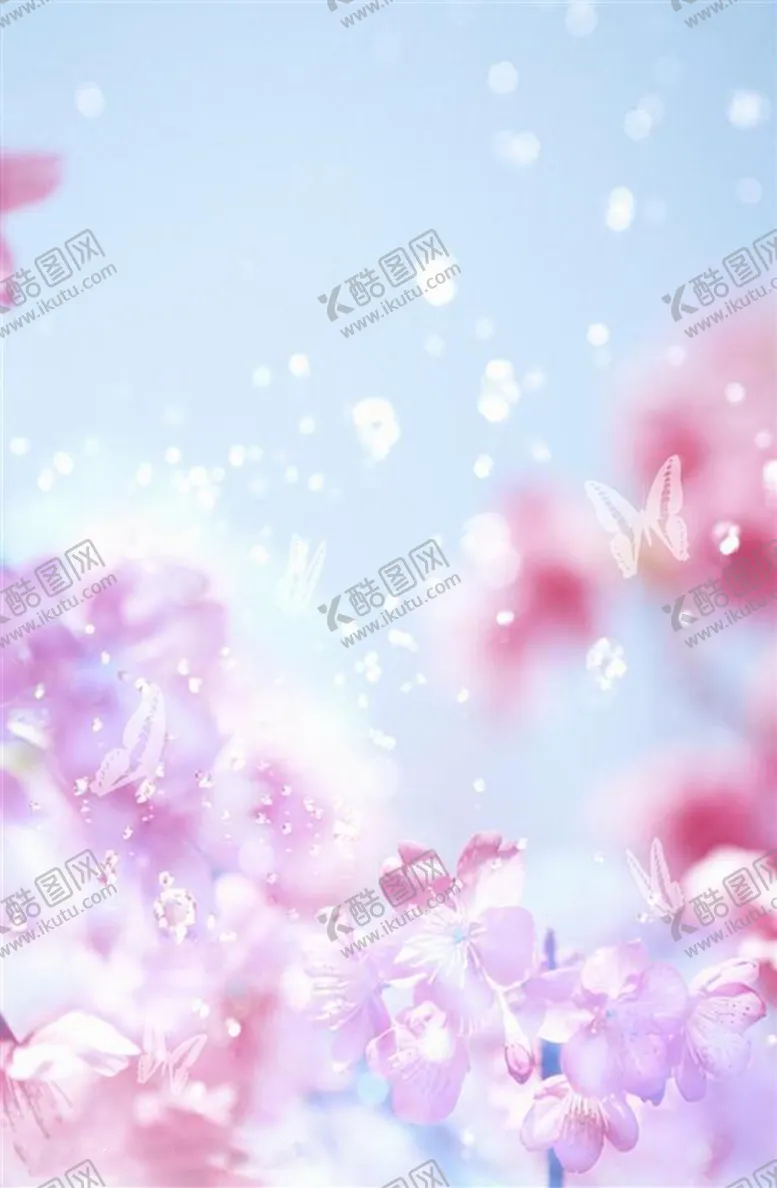编号：54782910180439196426【酷图网】源文件下载- 手绘粉色桃花海报设计图片