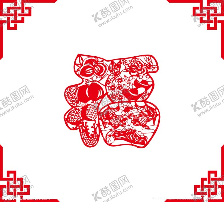 编号：80558510171823286812【酷图网】源文件下载-红色福字边框