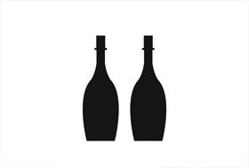 香槟酒酒瓶矢量