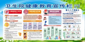 3月健康教育宣传栏