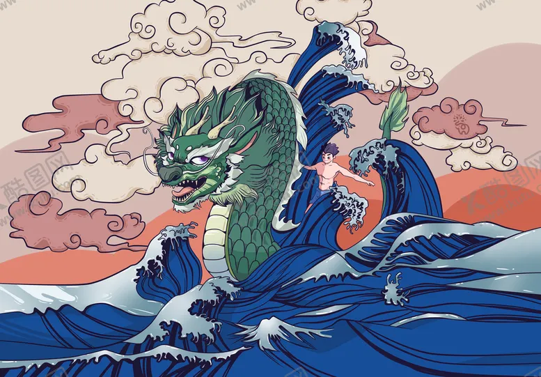 编号：61804209270336161354【酷图网】源文件下载-端午节插画