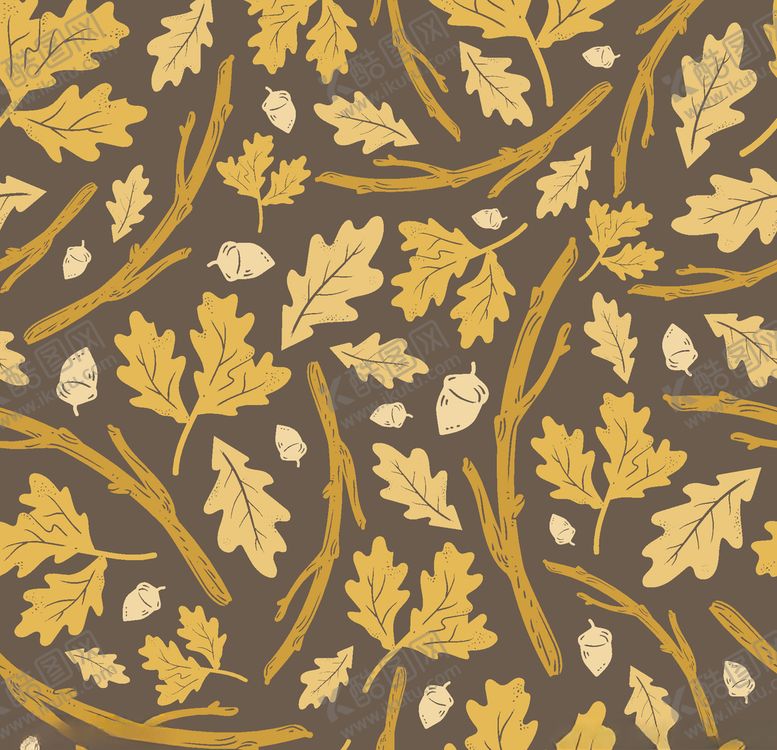 编号：94238509201213014717【酷图网】源文件下载-卡通花鸟植物底纹图案