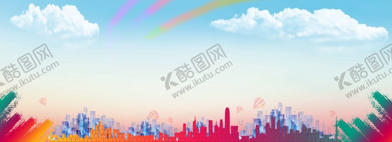 编号：29384009151034343287【酷图网】源文件下载-蓝色展板