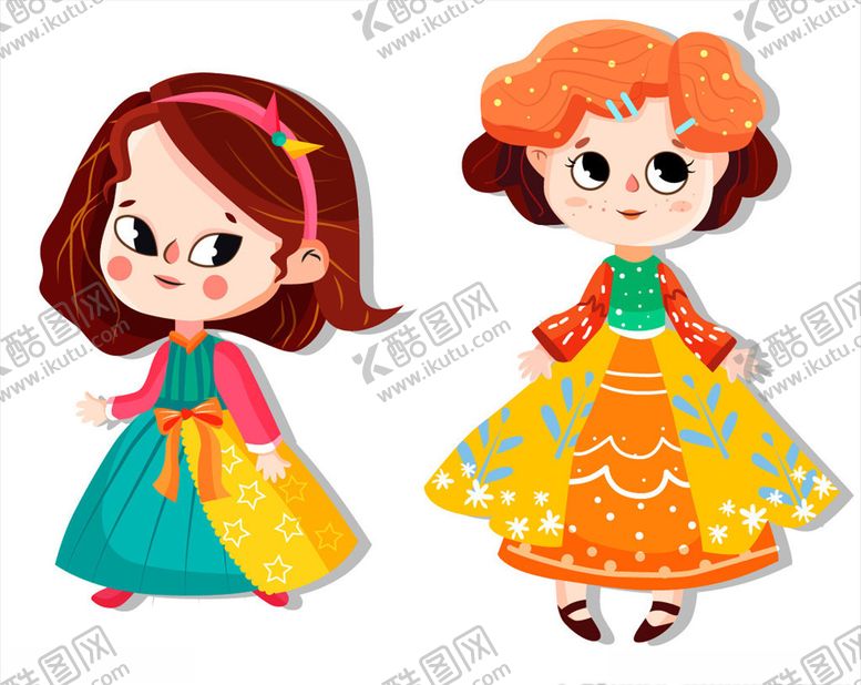 编号：33860209250053495168【酷图网】源文件下载-可爱卡通女孩