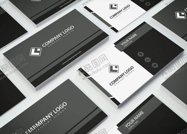 编号：84062809271254273068【酷图网】源文件下载-矢量名片模板