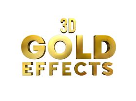 金属字体效果钛3D立炫酷