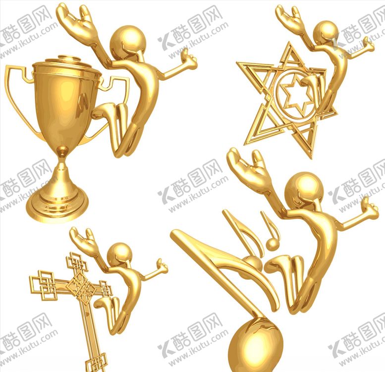 编号：13681707121510107170【酷图网】源文件下载-小金人