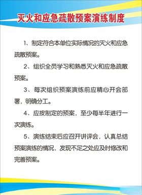 灭火制度