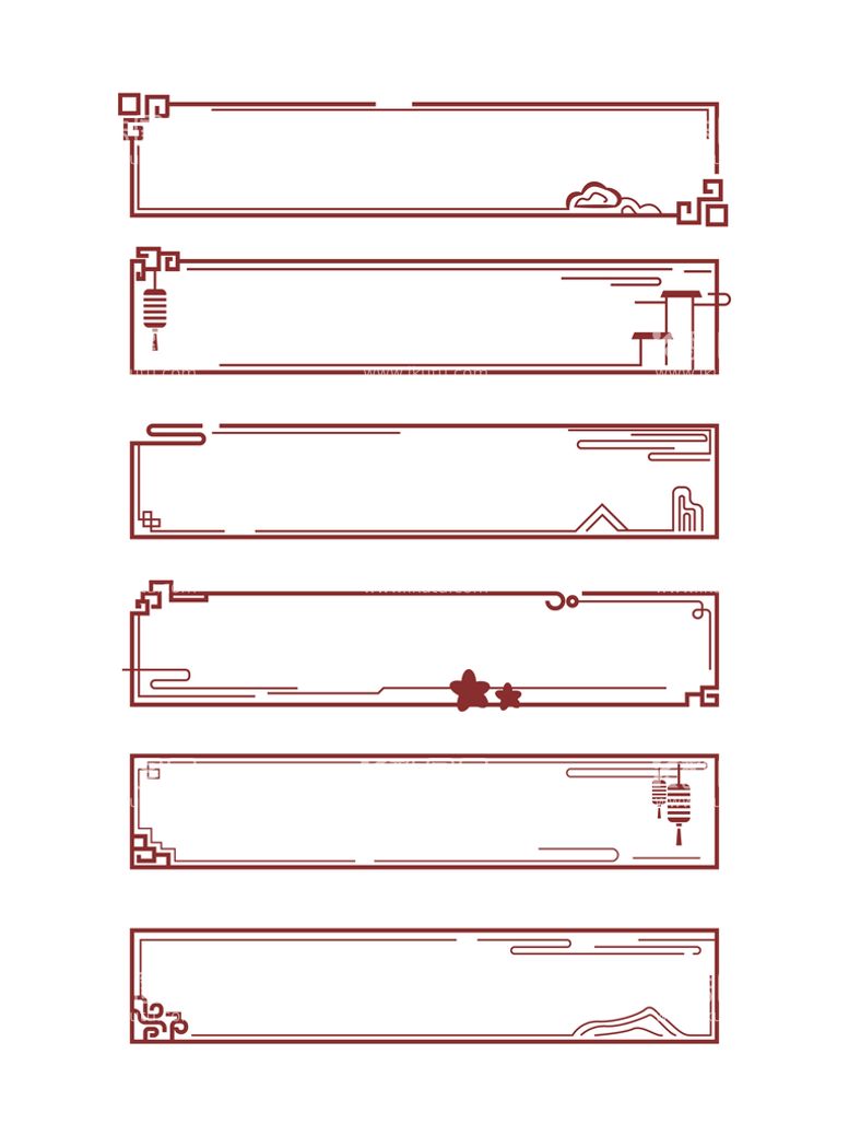 编号：60387510031036594637【酷图网】源文件下载-中式边框