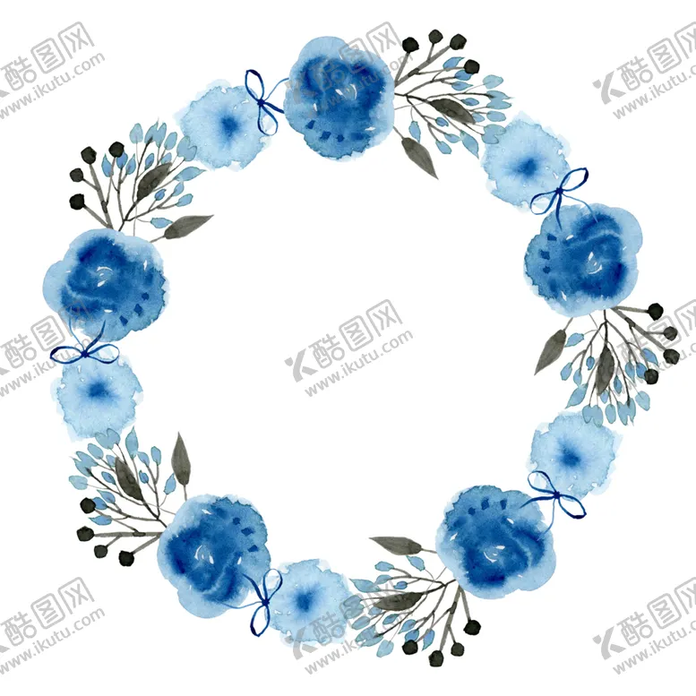 编号：53123401132352561846【酷图网】源文件下载-蓝色花图片