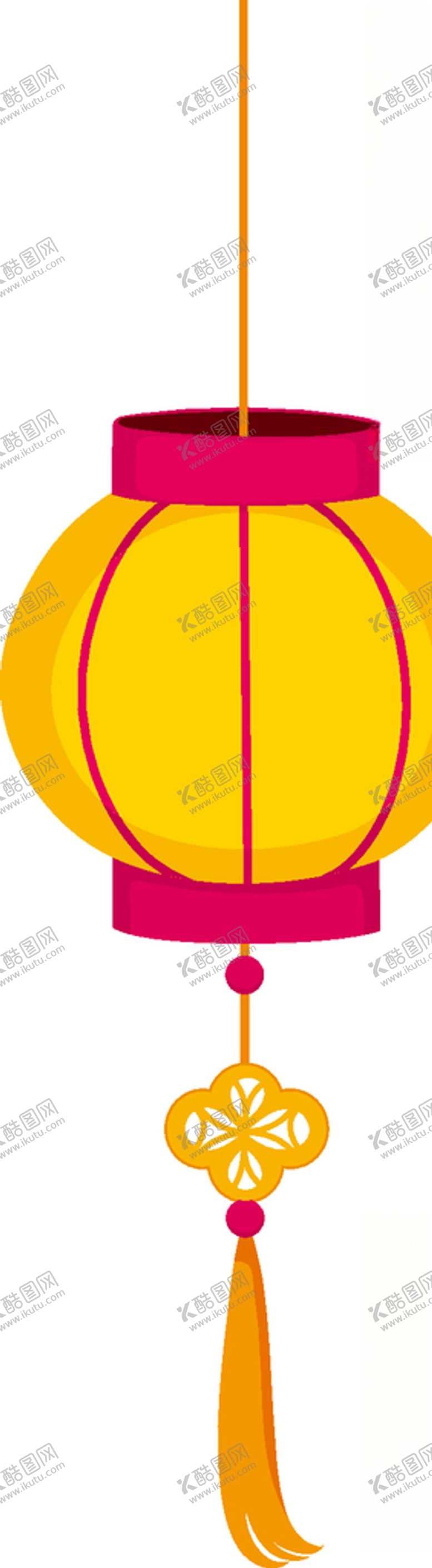 编号：35795305061641445410【酷图网】源文件下载-春节元素装饰灯笼中国结福